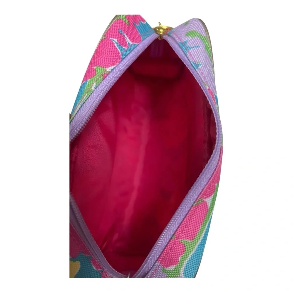 Lilly Pulitzer Estee Lauder Floral Cosmetic Bag